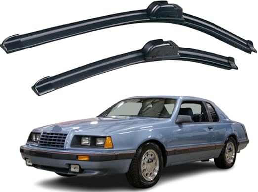 1 Par de Limpiaparabrisas para Thunderbird 1986-1987-1988 18/18"