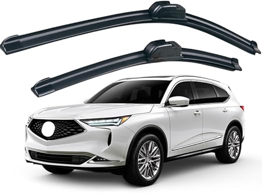 1 par de Plumas Limpiaparabrisas Para Acura Mdx 2022 Al 2024 19/24"