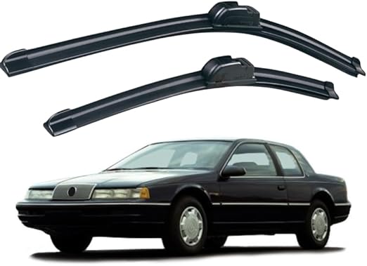 Plumas Limpiaparabrisas Para Cougar 1990-1995 22/22"