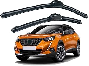 Par Plumas Limpiaparabrisas Para Peugeot 2008 2022 2023 2024 24/16"