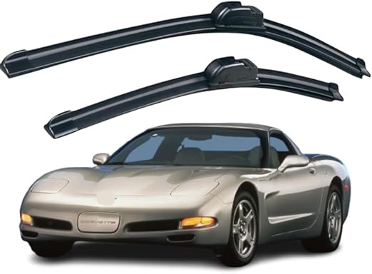 1 par de limpiaparabrisas para Corvette 1997-2004 22/22"