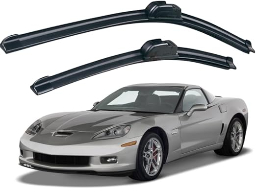 1 par de Plumas Limpiaparabrisas Para Corvette 2008 2009 2010 20/20"