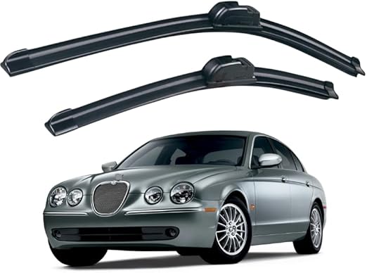 1 par de Plumas Limpiaparabrisas para S-type 2001 22/22"