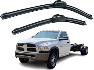 Plumas Limpiaparabrisas Para Ram 4000 2014 2015 2016 2017 22/22"