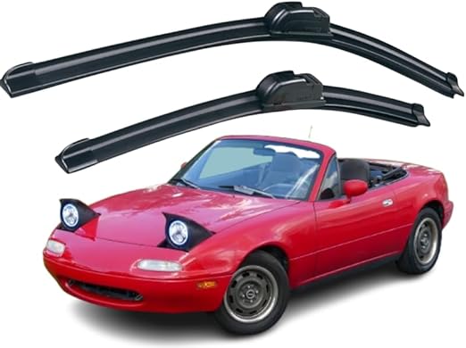 Plumas Limpiaparabrisas Para Miata 1990-1993 18/18"