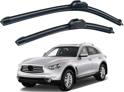 1 par de Plumas Limpiaparabrisas Infiniti Qx70 2014-2017 24/19"