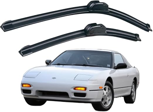 1 par de Plumas Limpiaparabrisas para 240sx 1989-1993 20/20"