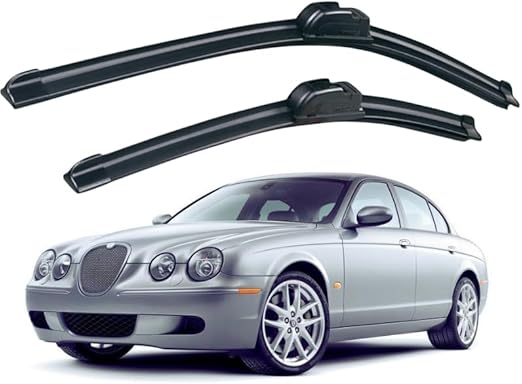 1 par de Plumas Limpiaparabrisas Jaguar X-type 2002-2008 21/19"