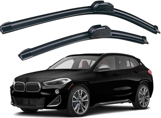 Plumas Limpiaparabrisas Para Bmw X2 2018 2019 2020 24/19"
