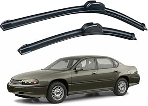 1 par de Plumas Limpiaparabrisas para Impala 2002 22/22"