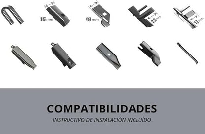 1 par de limpiaparabrisas para Camaro1990-1992 18/18"