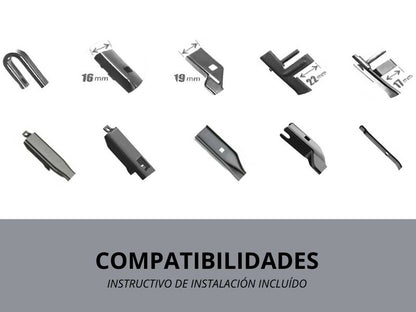 Par Limpiaparabrisas Para Frontier 2024 2025 24/16"